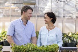David Bertioli and his wife, Soraya Leal-Bertioli,