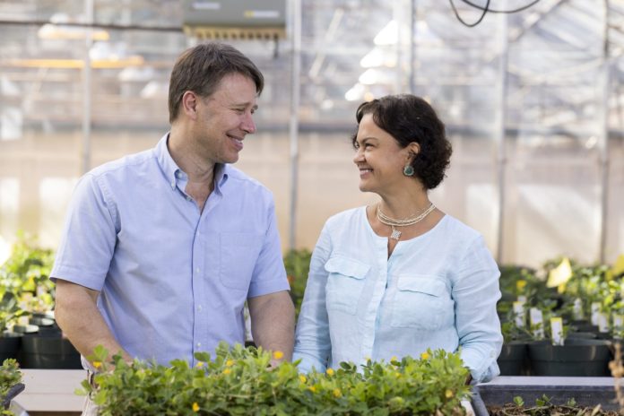David Bertioli and his wife, Soraya Leal-Bertioli,