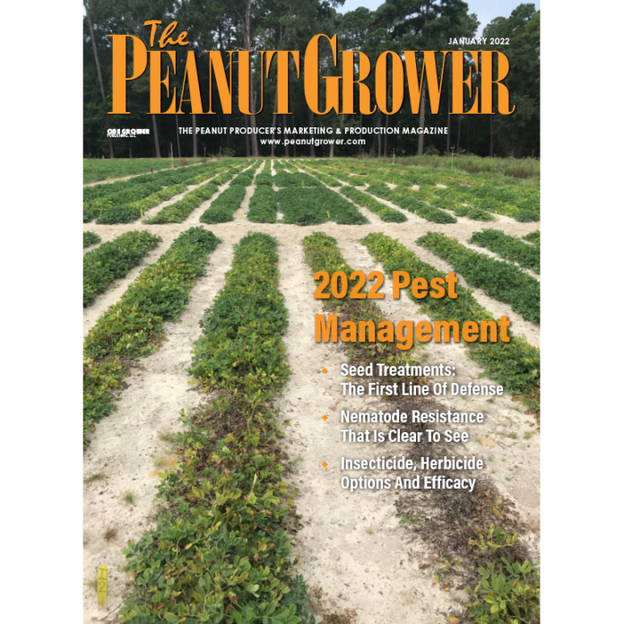 Peanut Grower January 2022 cover